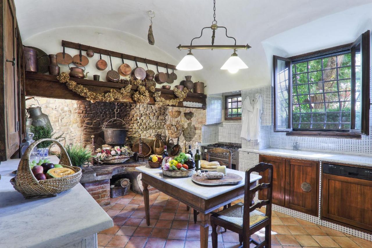 Charming Villa Marcialla Tavarnelle Val di Pesa Esterno foto